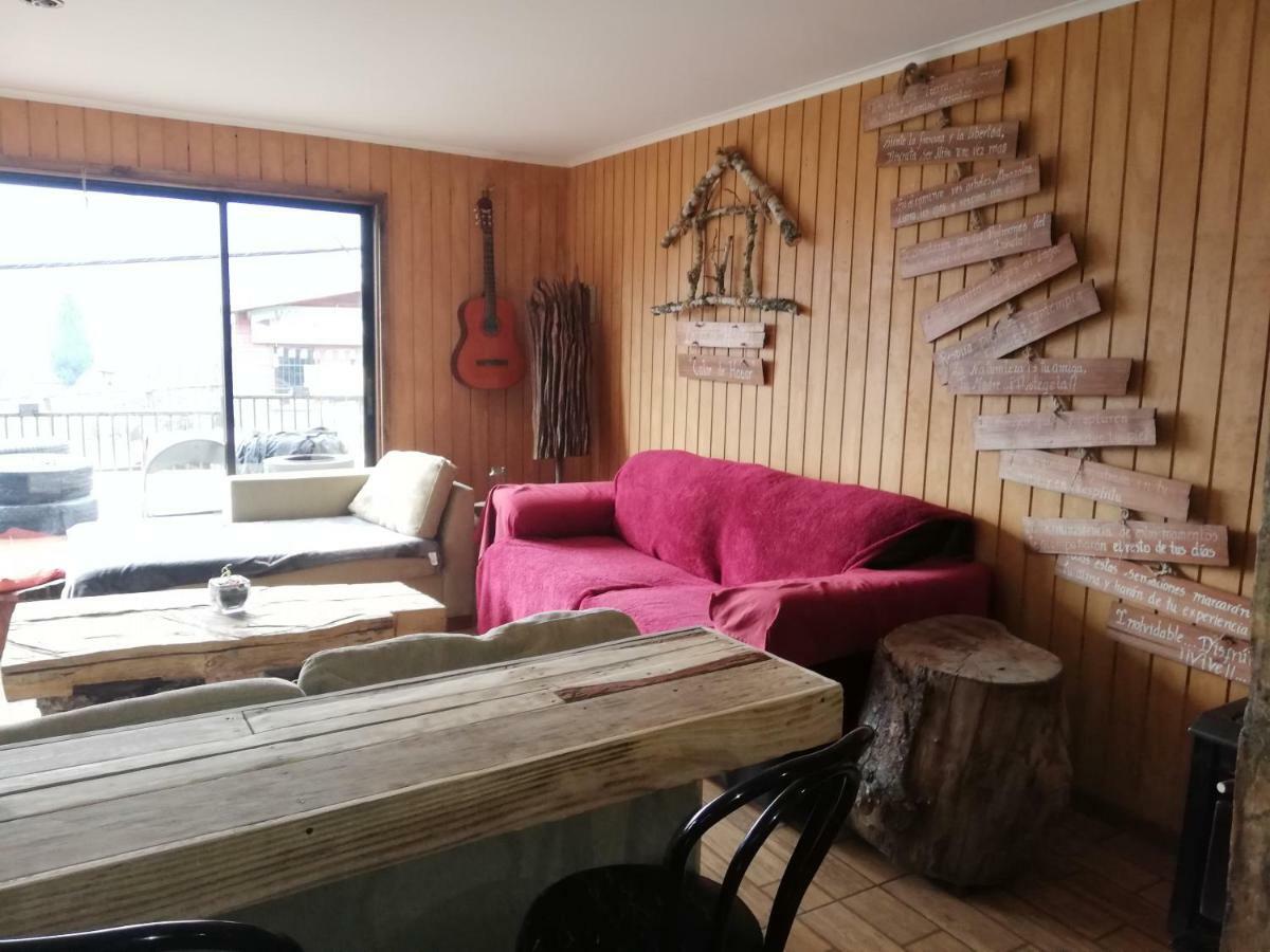 La Llar Hostel Panguipulli Exteriör bild